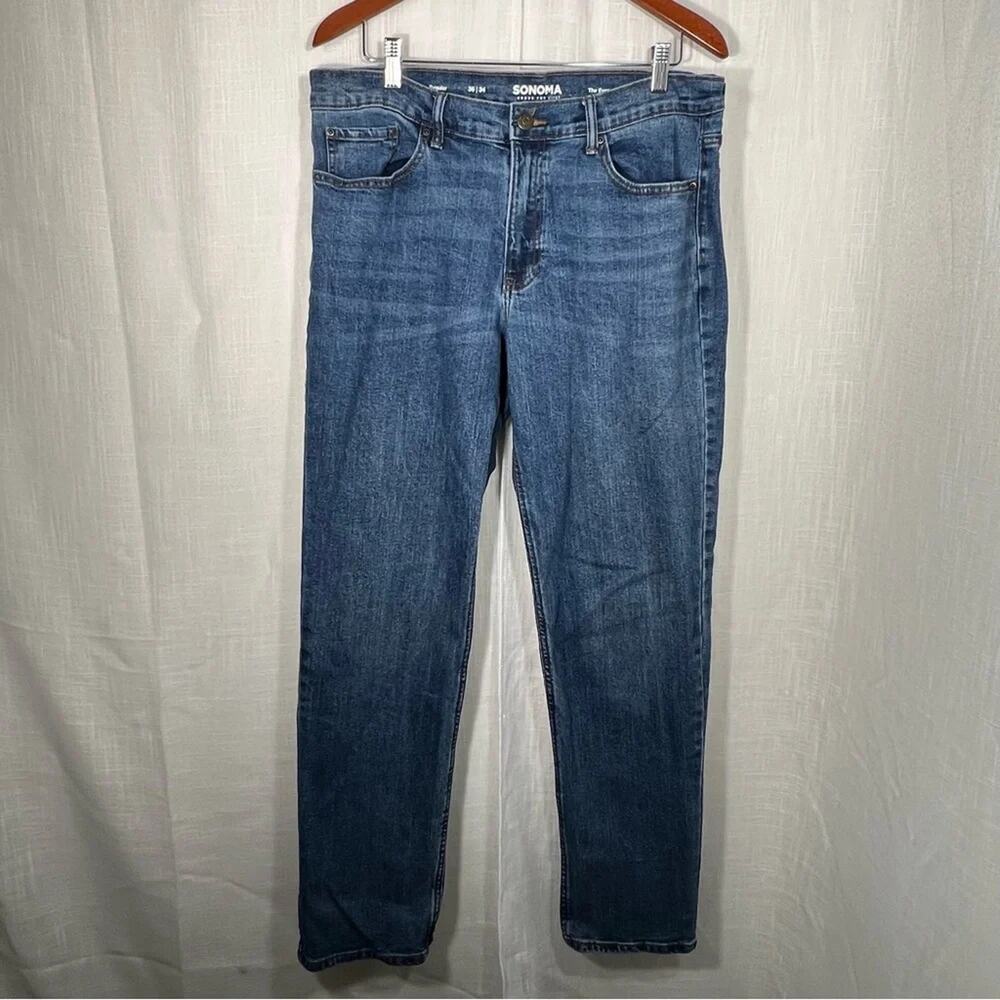 Men’s Sonoma Regular Fit Blue Denim Jeans